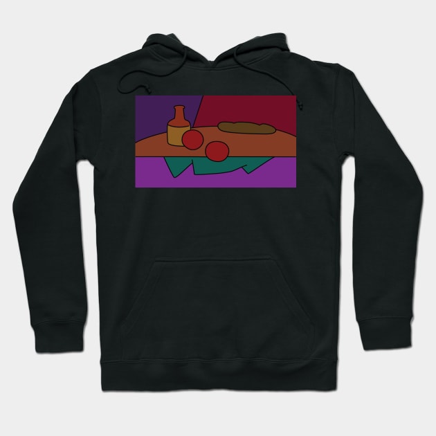 Simpsons Dining Room Picture Hoodie by saintpetty